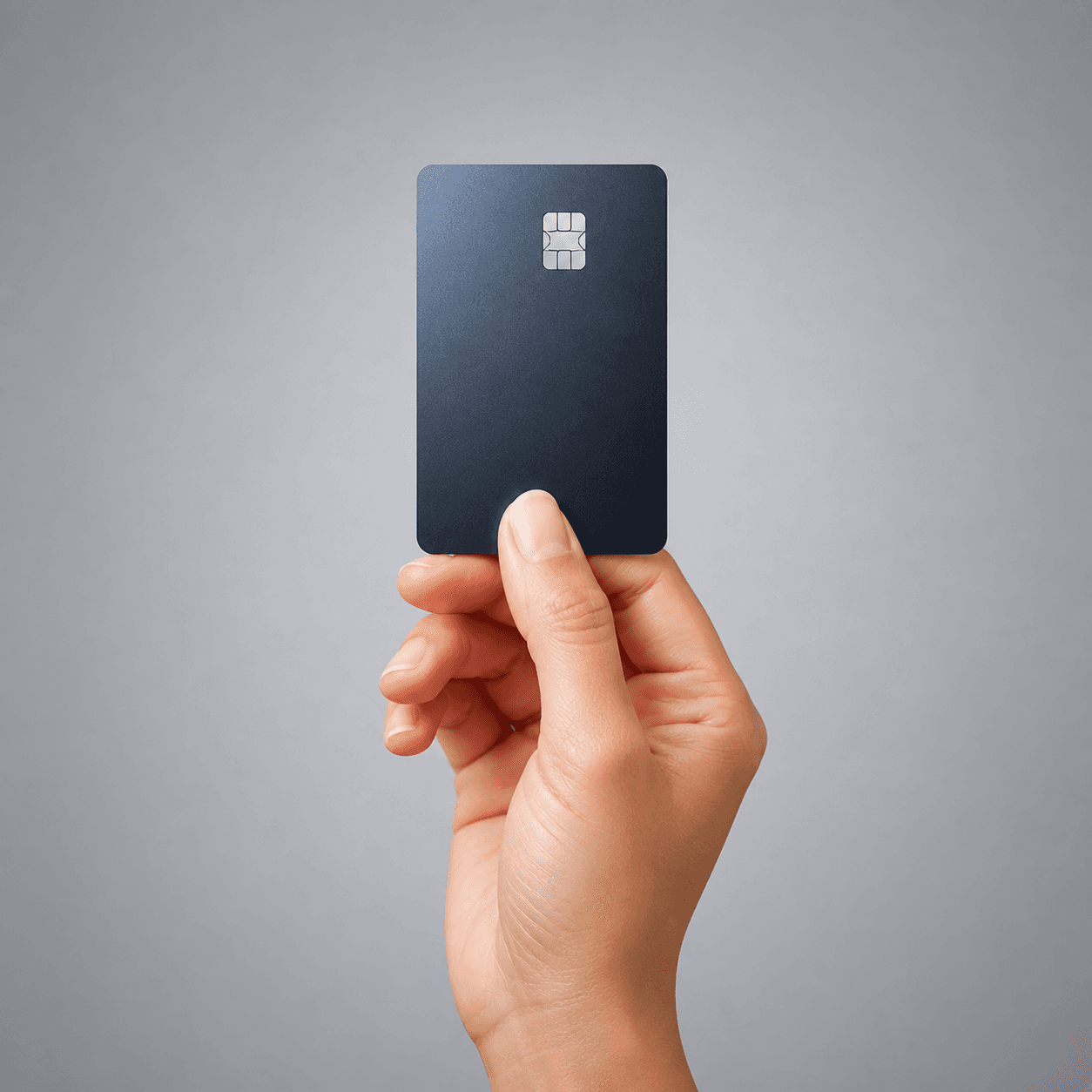 A hand holding a credit card representing enterprise businesses