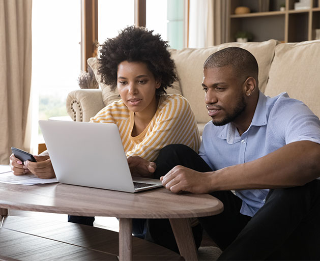 Business owners making easy property payments using American PaySave's merchant portal